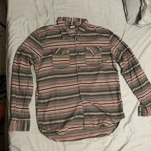 Vans Long Sleeve Button Up